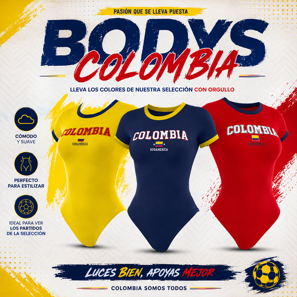 Body tricolor Colombia